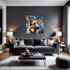 Noble German Shepherd Living Room Demo