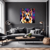 Noble German Shepherd Living Room Demo