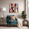 Noble German Shepherd Living Room Demo