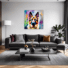 Noble German Shepherd Living Room Demo