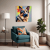Noble German Shepherd Living Room Demo