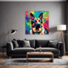 Noble German Shepherd Living Room Demo