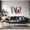 Noble German Shepherd Living Room Demo