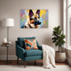Noble German Shepherd Living Room Demo