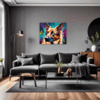 Noble German Shepherd Living Room Demo