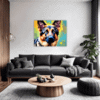 Noble German Shepherd Living Room Demo