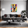 Noble German Shepherd Living Room Demo