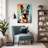 Noble German Shepherd Living Room Demo