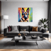 Noble German Shepherd Living Room Demo