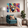 Noble German Shepherd Living Room Demo