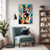 Noble German Shepherd Living Room Demo