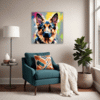 Noble German Shepherd Living Room Demo