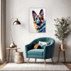 Noble German Shepherd Living Room Demo