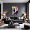 Noble German Shepherd Living Room Demo