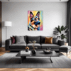Noble German Shepherd Living Room Demo