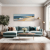 Ocean and Sand Living Room Demo