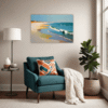 Ocean and Sand Living Room Demo