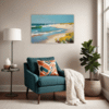 Ocean and Sand Living Room Demo