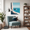Ocean Cliff Living Room Demo