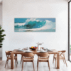 Ocean Waves Dining Room Demo