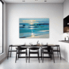 Ocean Waves Dining Room Demo