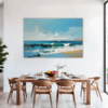 Ocean Waves Dining Room Demo