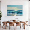 Ocean Waves Dining Room Demo