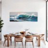 Ocean Waves Dining Room Demo