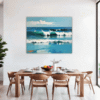 Ocean Waves Dining Room Demo