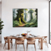 Old-growth Rainforest Dining Room Demo