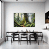 Old-growth Rainforest Dining Room Demo