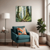 Old-growth Rainforest Living Room Demo