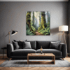 Old-growth Rainforest Living Room Demo