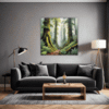 Old-growth Rainforest Living Room Demo