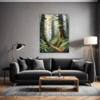 Old-growth Rainforest Living Room Demo