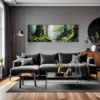 Old-growth Rainforest Living Room Demo