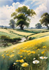 Open Plains with Grazing Herd and Dynamic Cloud Shadows
