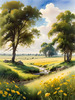 Open Plains with Grazing Herd and Dynamic Cloud Shadows