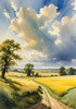 Open Plains with Grazing Herd and Dynamic Cloud Shadows