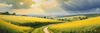 Open Plains with Grazing Herd and Dynamic Cloud Shadows