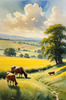 Open Plains with Grazing Herd and Dynamic Cloud Shadows