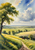 Open Plains with Grazing Herd and Dynamic Cloud Shadows