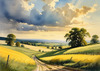 Open Plains with Grazing Herd and Dynamic Cloud Shadows