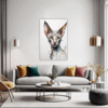 Oriental Shorthair Elegance Living Room Demo