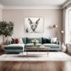 Oriental Shorthair Elegance Living Room Demo