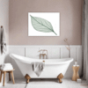 Ornate Calathea Leaf Bathroom Demo