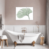 Ornate Calathea Leaf Bathroom Demo
