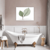 Ornate Calathea Leaf Bathroom Demo