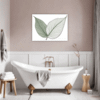 Ornate Calathea Leaf Bathroom Demo