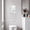 Ornate Calathea Leaf Bathroom Demo